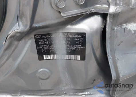 2017 Hyundai Elantra Limited из США, поврежденный, VIN 5NPD84LF4HH091936